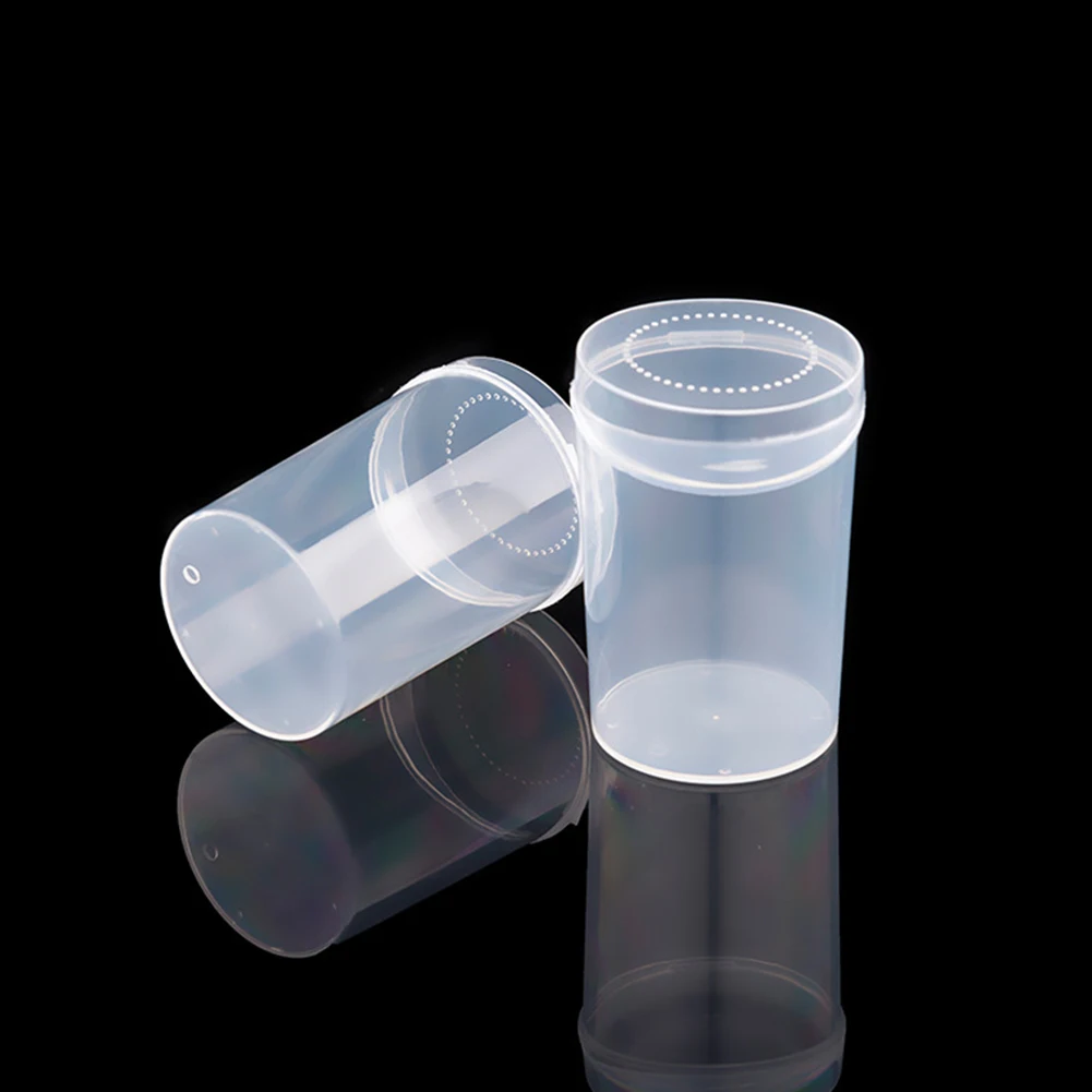 Круглый пластиковый ящик Чехол форма тыквы пудра слоеная губка для хранения