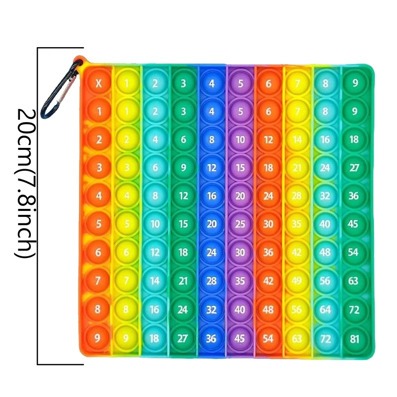 Игрушка Монтессори с пузырьками для детей большой размер математическая