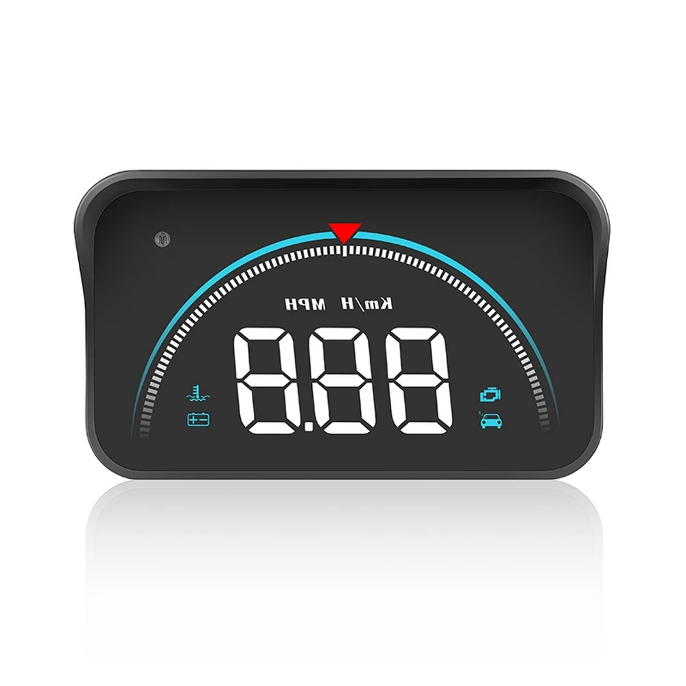 Автомобильный коллиматорный Дисплей M8 OBDII превышение скорости проектор для