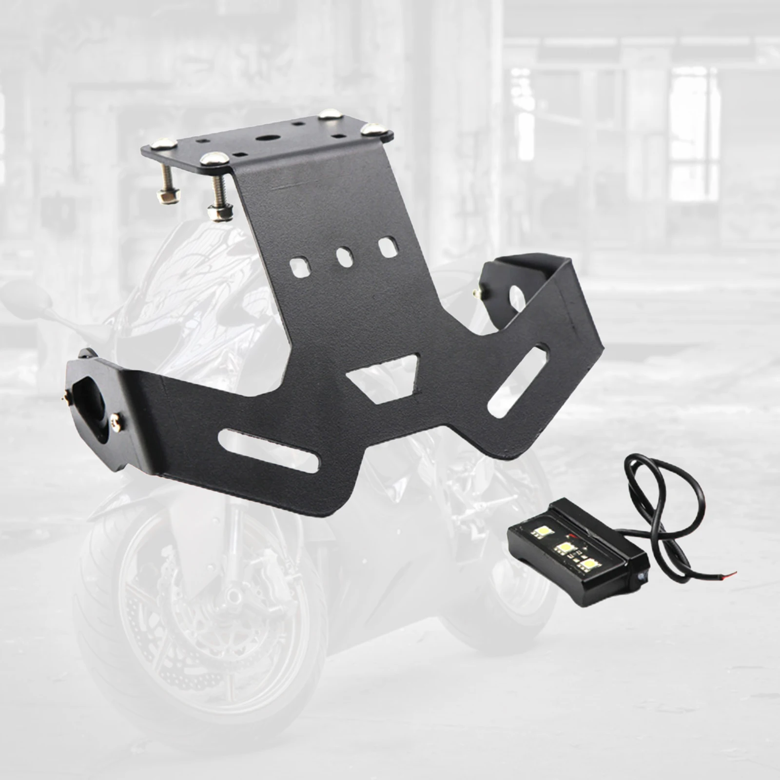 

LED License Plate Light, Light Mount, Waterproof, License Tag Lights, for Yamaha MT-15 2019-2020 Motorcycles