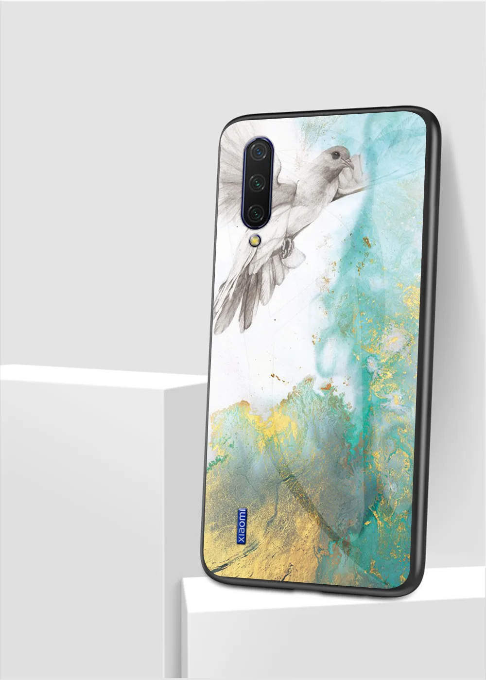 Чехол из закаленного стекла для Xiao mi Max 3 Max 2 Red mi Note 4 4X Note 7 K20 чехол с принтом для Xiao mi CC9 CC9SE mi 9 mi 9SE Red mi Note 6