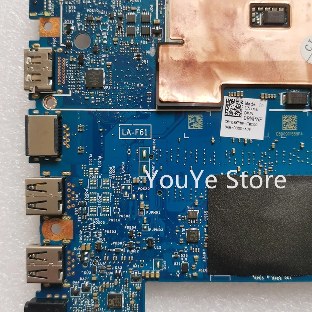 Используется для материнской платы ноутбука DELL G3 3579 I7-8750H ЦП 1050TI фотосессия 100% M5H57