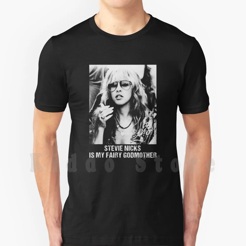 Vintage Stevie Shirt Nicks Love Is My Fairy Godmother Gifts T Shirt Cotton Men Diy Print Cool Tee Vintage Stevie Nicks Love Is