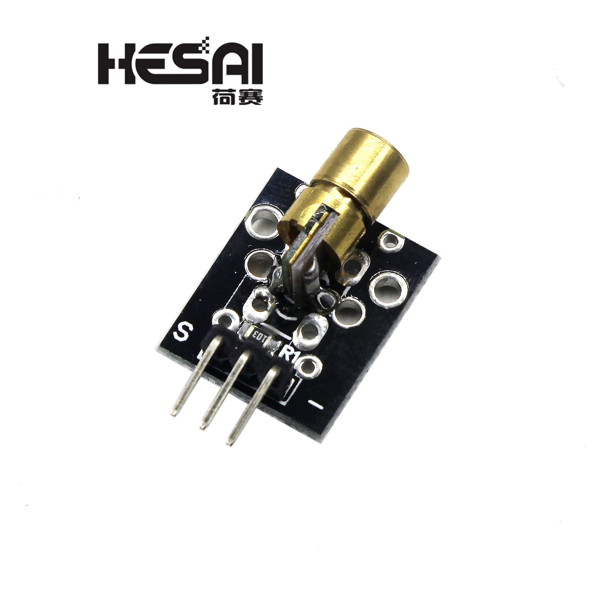 KY-008 3pin 650nm красный лазерный передатчик Dot диод Медная головка модуль для arduino DIY Kit