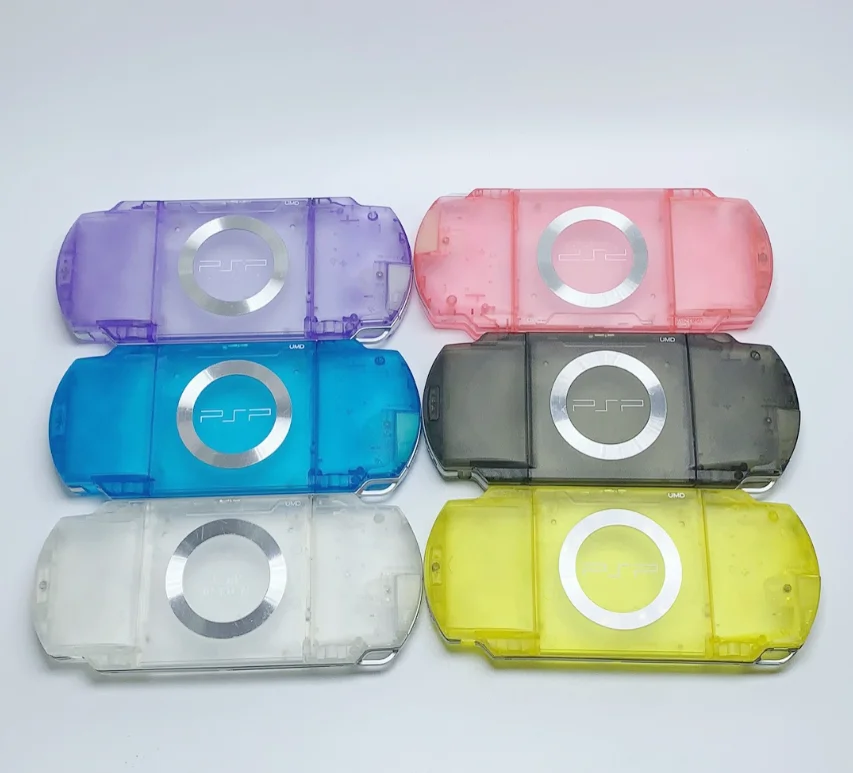 Прозрачный чехол для консоли PSP 1000 12 цветов | Электроника