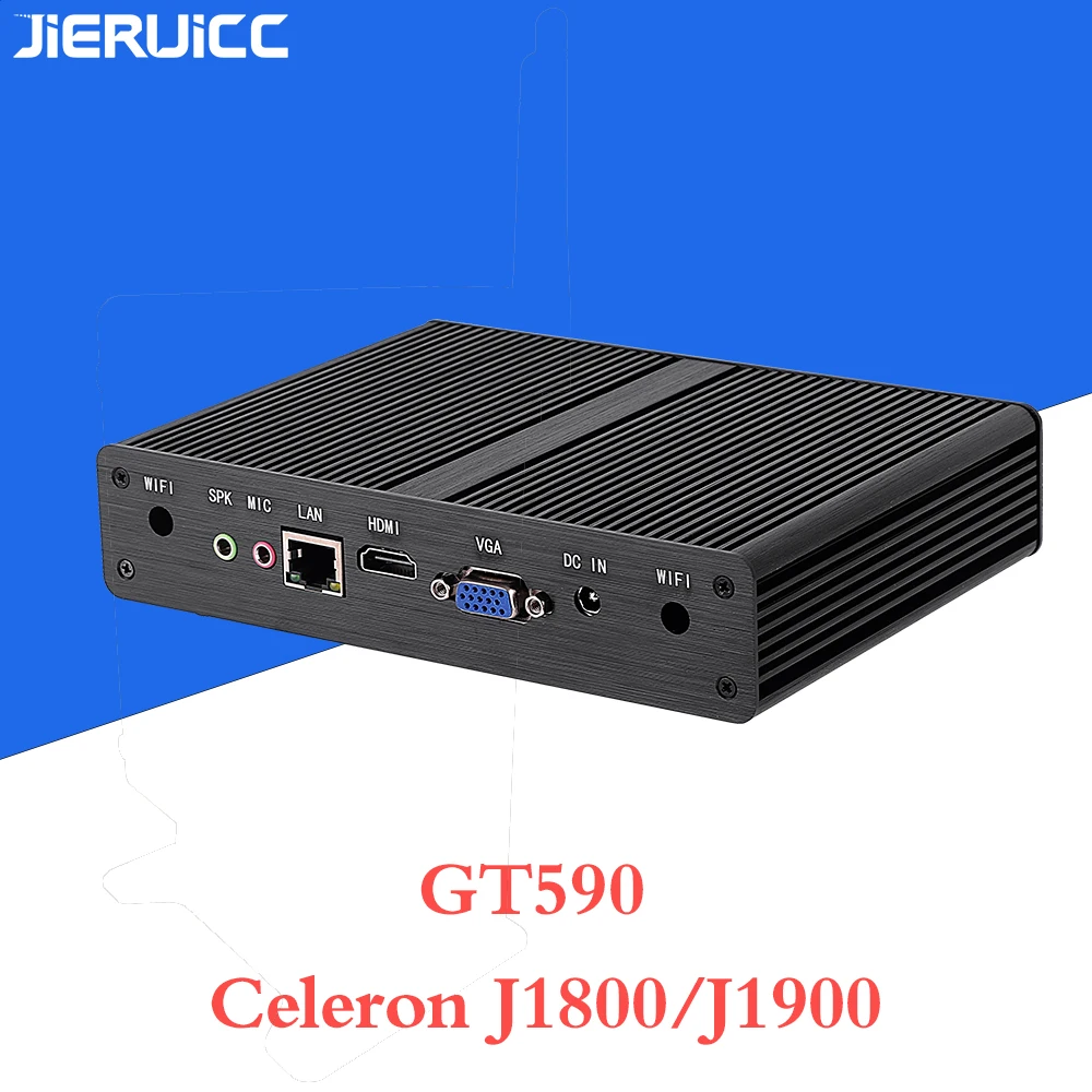 Мини ПК intel celeron j1800 j1900 4K HD мини компьютер Celeron 2955U для офиса/HTPC/колл