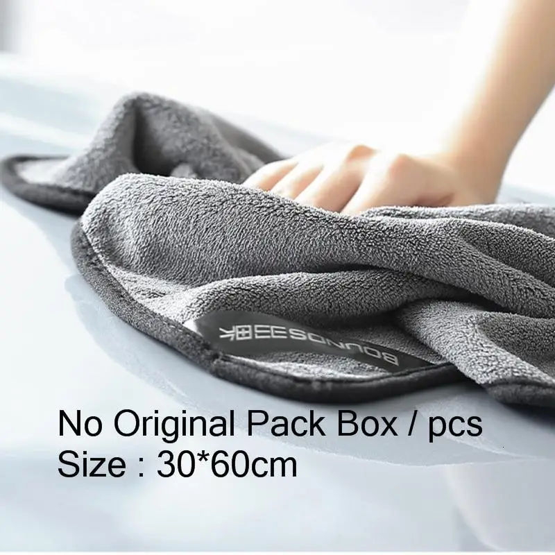 No Original Pack Box Оригинальное чистящее полотенце Xiaomi из нановолокна, двухцветное замшевое, не выцветающее, Xiomi, полотенце для дома, для чистки стекла, для обслуживания автомобиля - Цвет: No Original Pack Box