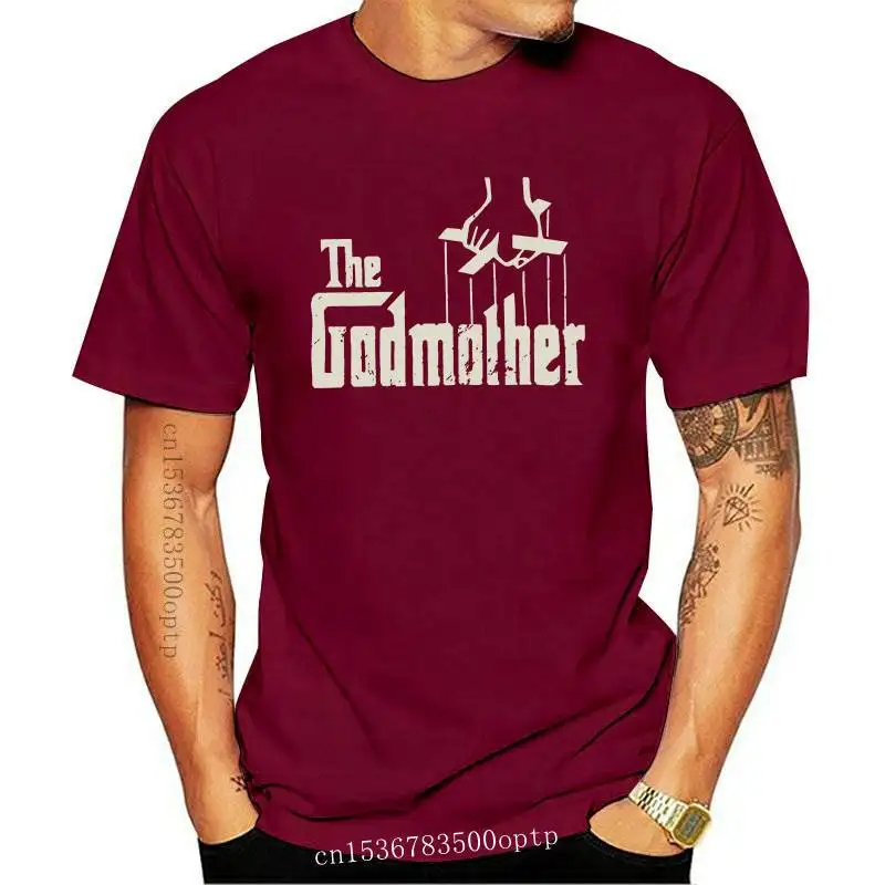 New THE GODMOTHER T-SHIRT ASSORTED COLORS ADULTWOMENV-NECKLONG SLEEVE SIZES S-5XL