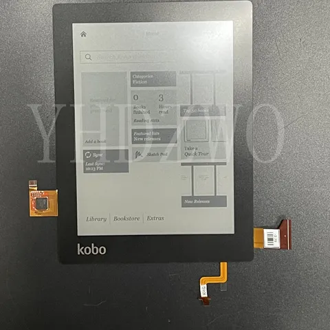 100% оригинал 6 "e-ink ED060XH3 touch + подсветкой E-ink Экран для kobo aura (HD) 6,0 дюймов читалка ЖК-дисплей Дисплей