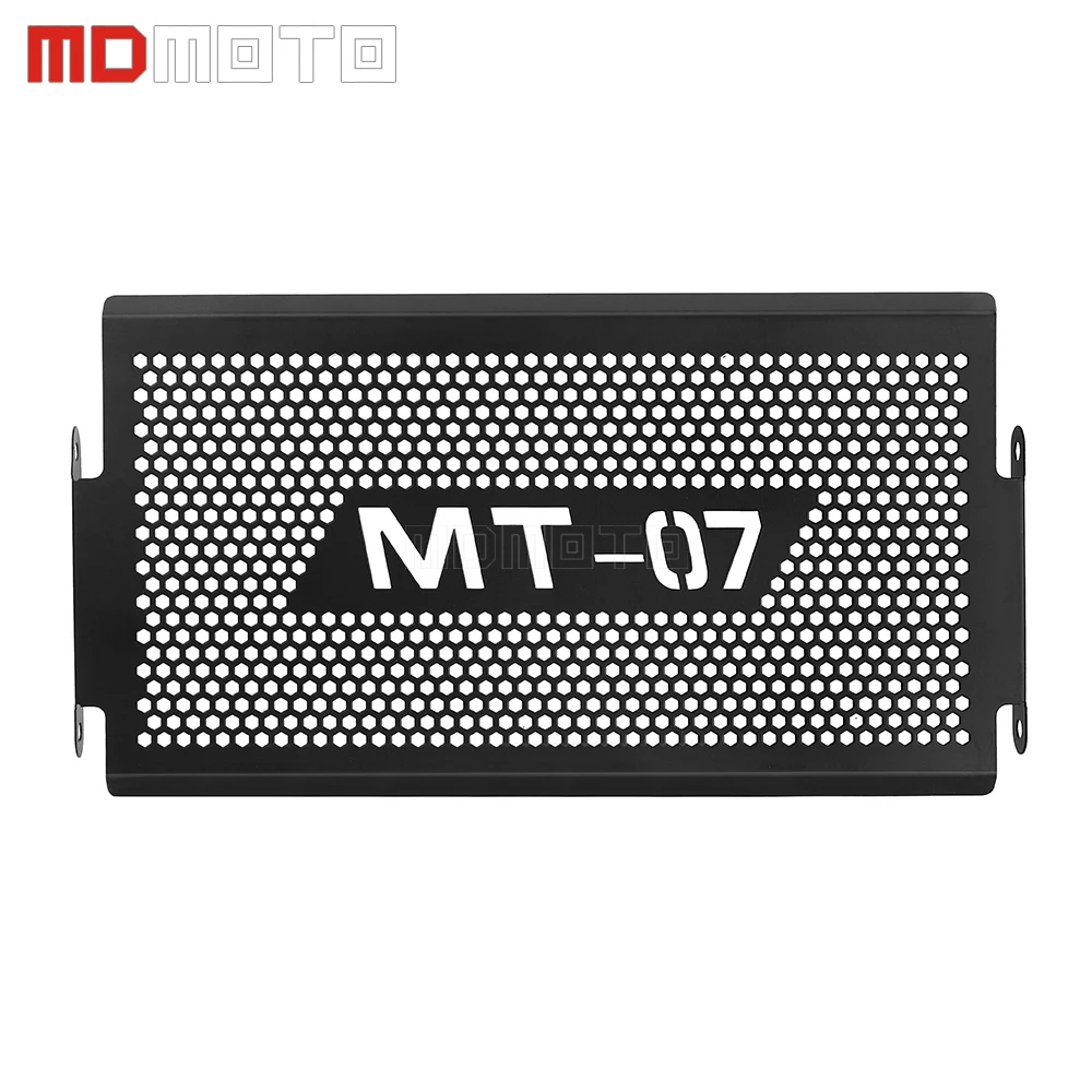 Крышка для мотоцикла Радиатор протектор Yamaha MT07 MT 07 2016 2018 2017 бак воды Чистая