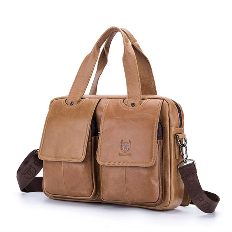 Мужские деловые сумки из натуральной коровьей кожи мужские чехол для компьютера