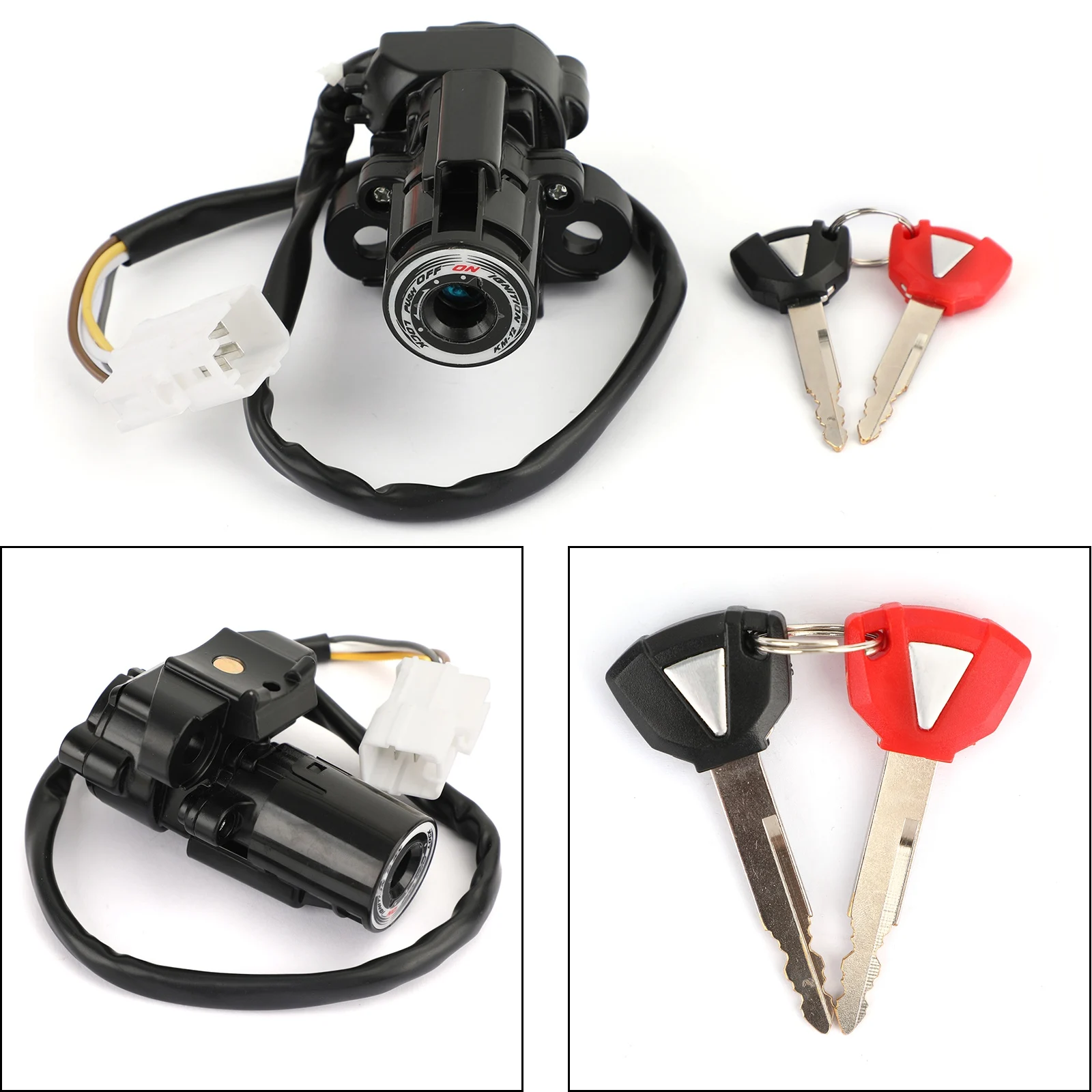 Artudatech-Interruptor de llave de encendido, piezas de motocicleta para Kawasaki ZX 636, 1000, EX650, Ninja 400R, Z1000SX, 2011-2019, 27005-0556