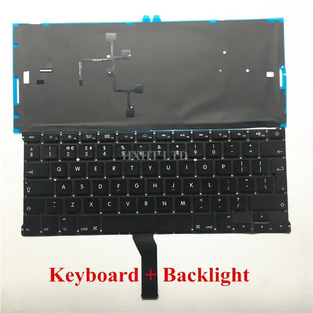 Новая клавиатура A1369 A1466 для Apple Macbook Air 13 &quotA1369 Клавиатура ноутбука на английском