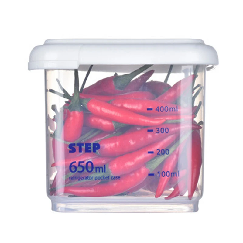 Коробка для хранения лапши прозрачная коробка домашней кухни пластиковый