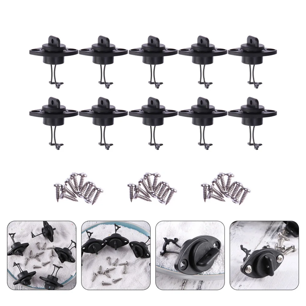 

1 Set Kayak Boat Canoe Drain Holes Plugs Durable Replacement Accessories