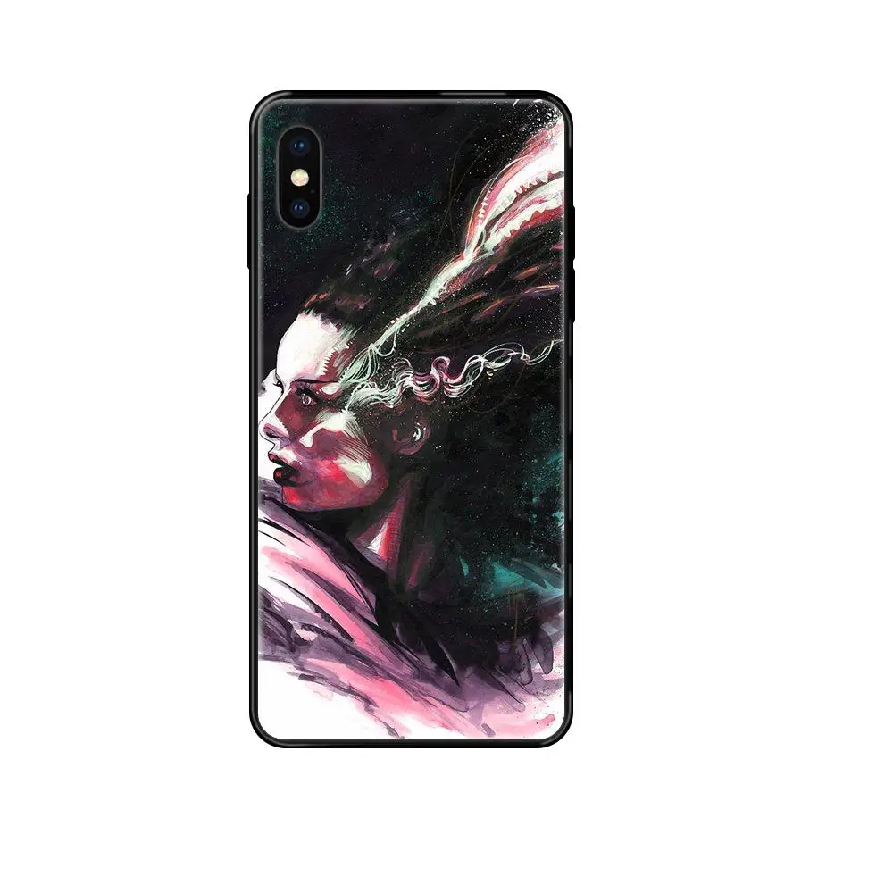 Art Diy Luxury Black Soft Phone Case Bride Of Frankenstein Discount Youth For Samsung Galaxy Note 4 8 9 10 20 Plus Pro Ultra J6 images - 4