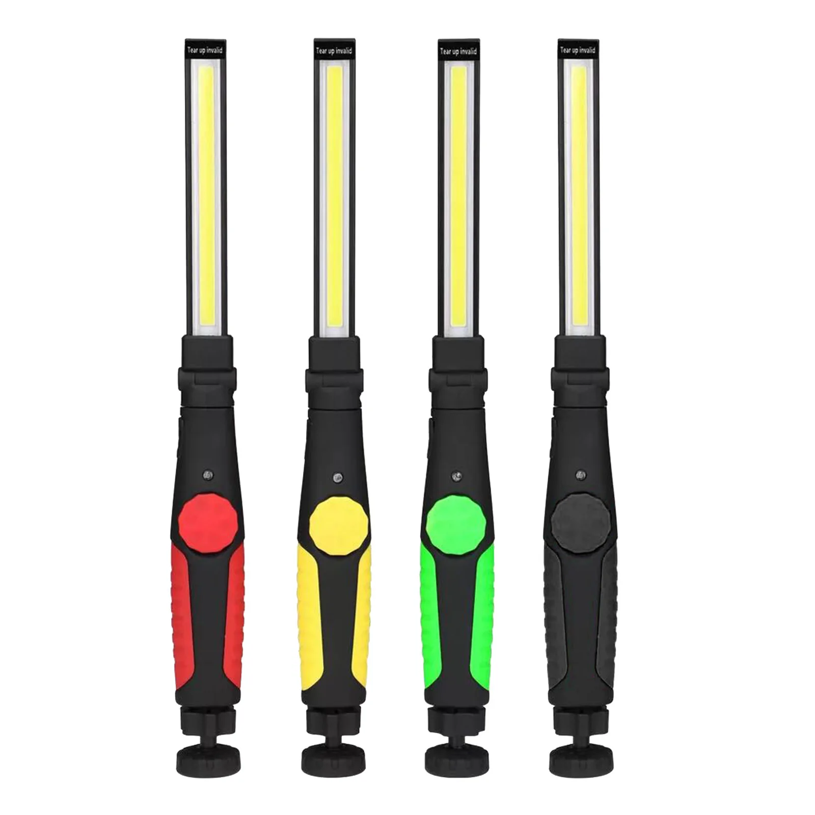 

COB LED Work Light USB Rechargeable Magnetic 360°Rotate 4 Lighting