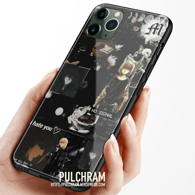 Mihael Kehll Mello аниме-стекло мягкий силиконовый чехол для телефона iPhone SE 6s 7 8 Plus X XR XS 11 12