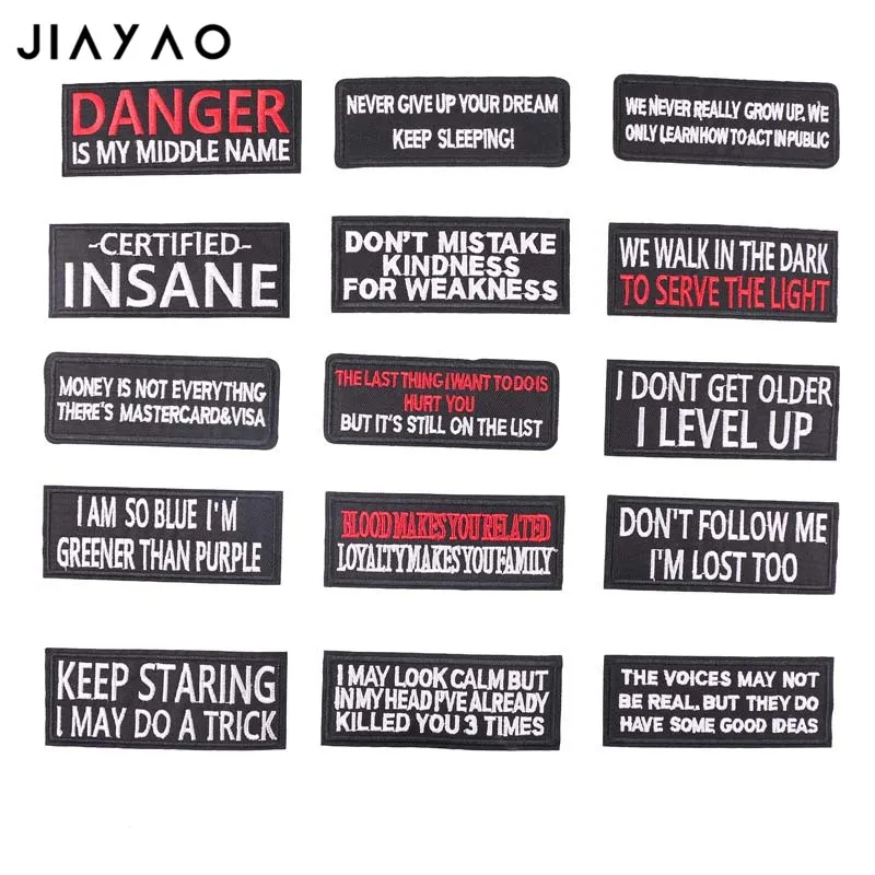 

Нашивки с вышивкой, черные, белые, английские алфавиты, одежда «сделай сам», полоски, письма, наклейки, одежда, буквы, Пришивные значки