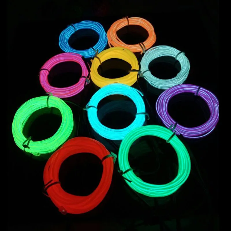 Светодиодный неоновый светильник с контроллером 3 м Светодиодная лента Rgb шнур