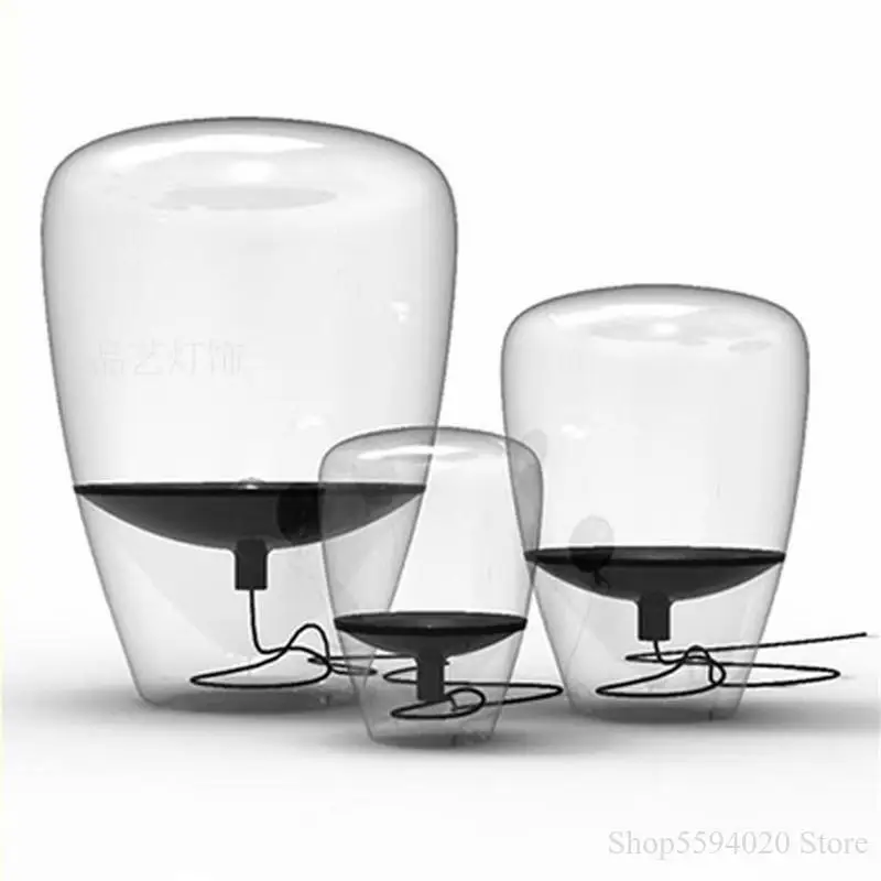 Lustre Led современный стеклянный стол современная настольная лампа для гостиной