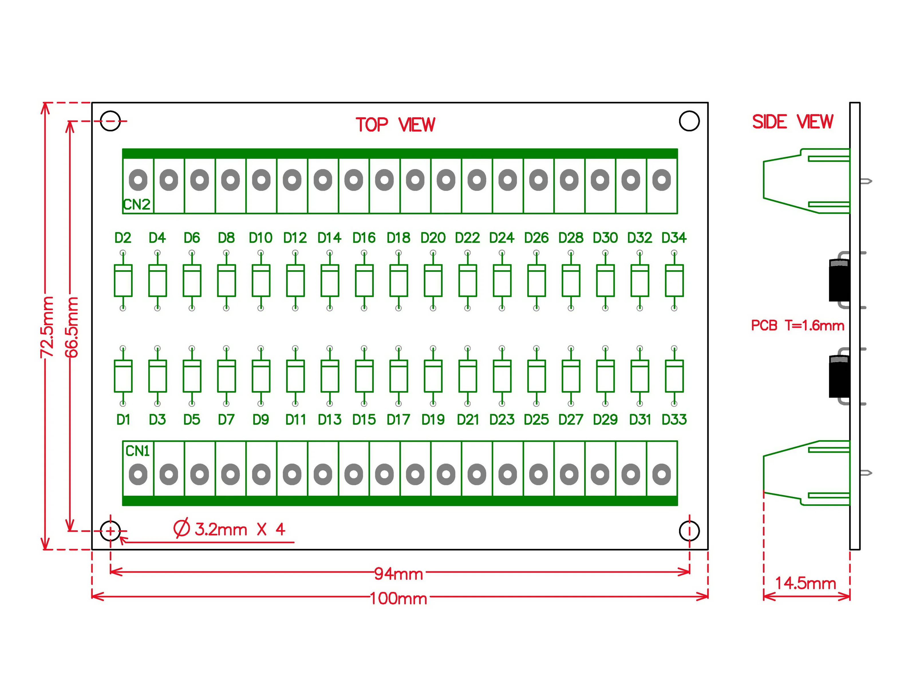 CZH-LABS общий анод DC лампа Тесты модуль 16 Каналы. | Электронные компоненты и