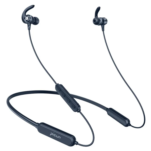 Беспроводные спортивные bluetooth наушники Picun H18X v5.0 IPX7 гарнитура магнитные
