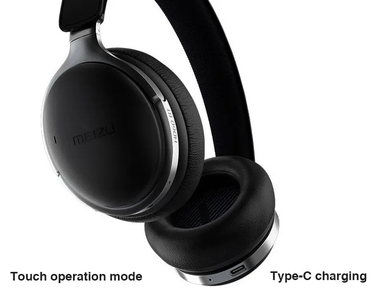 Meizu HD60 беспроводные наушники Bluetooth гарнитура 5,0 40 мм CVC шумоподавление наушники сенсорное управление Apt-X type-C зарядка