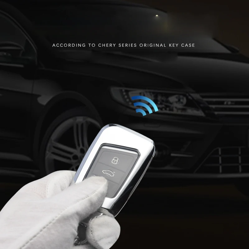 

Galvanized alloy Car Remote Key Case Cover Holder Shell Fob for Volkswagen VW Magotan Passat B8 Golf For Skoda Superb A7