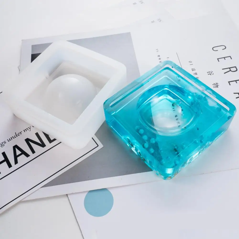 Силиконовая форма для уф смолы держатель карт подставка ручек пепельница