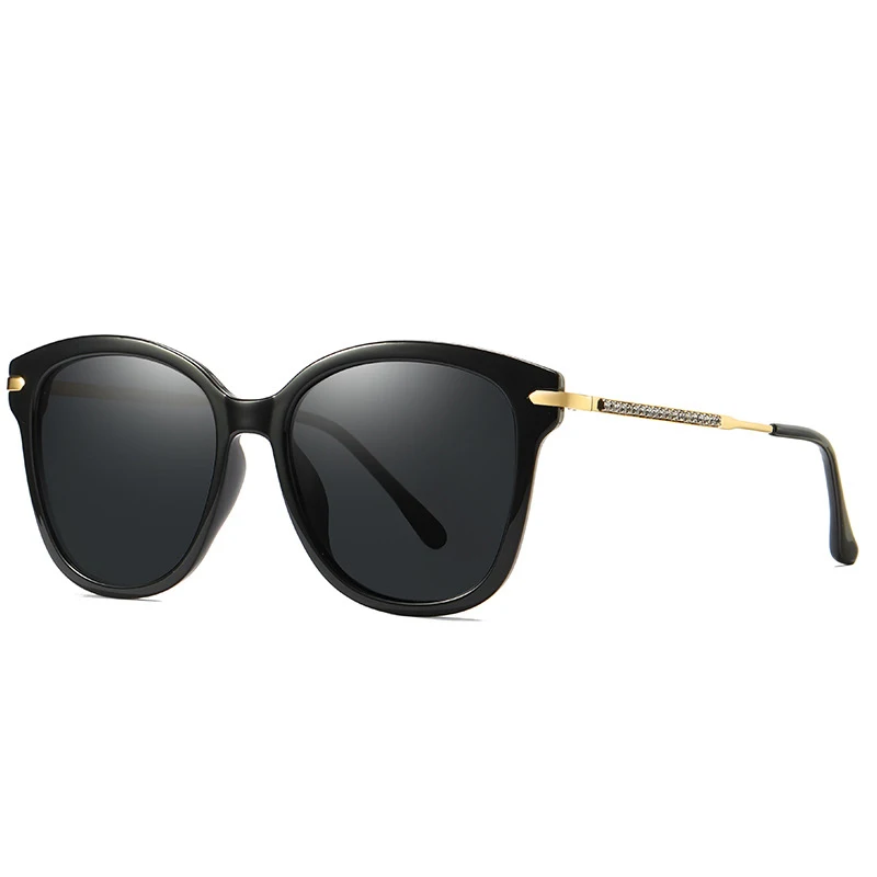 Euro-American Box Polarized Sunglasses Ladies with Diamond Trendy Personality Reticular Red Glasses | Аксессуары для одежды