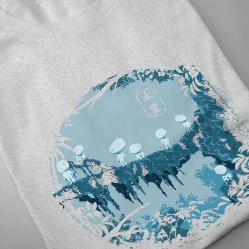 Мультяшный дизайн Хаяо Миядзаки японская аниме футболка Новое поступление 3D