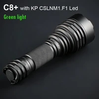 convoy flashlight c8 plus with kp cslnm1 f1 green light linterna led lanterna hunting edc torch 18650 flash light work latarka
