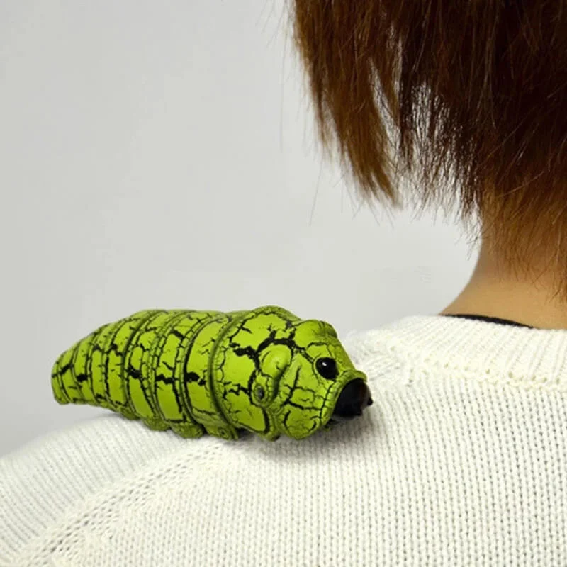 

Funny Remote Control Insect Caterpillar Plastic Infrared RC Animales Toys For Children Jokes Prank