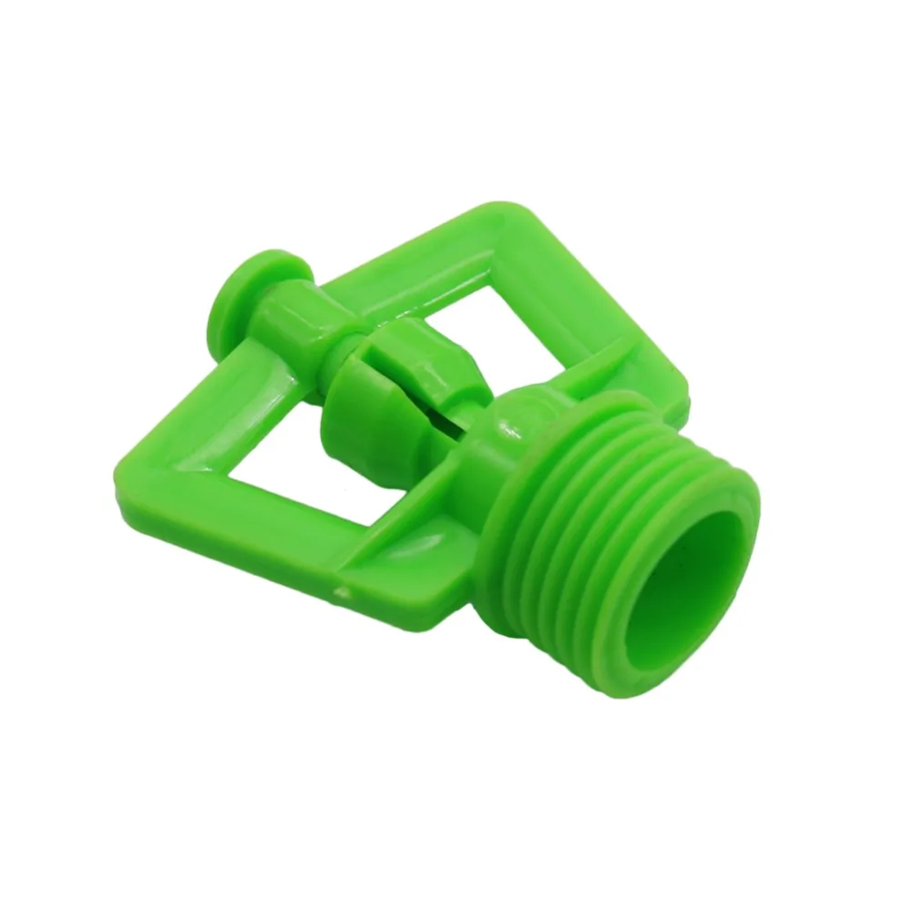 Boquillas de riego para jard&iacute;n, microaspersores giratorios de rosca macho de 100 ", 1/2 grados, para Parque, invernadero, suministros de riego, 360 Uds.-2