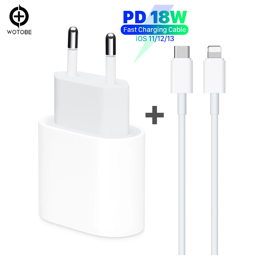 C94 USB C быстрой зарядки кабель PD18W Мощность адаптер стены Зарядное устройство для
