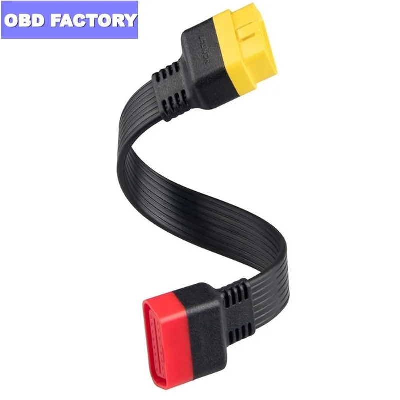 Кабель-удлинитель OBD2 16Pin папа-мама для запуска EasyDiag 3,0/launch X431 iDiag/Easydiag 2,0 Плюс OBDII 16pin кабель