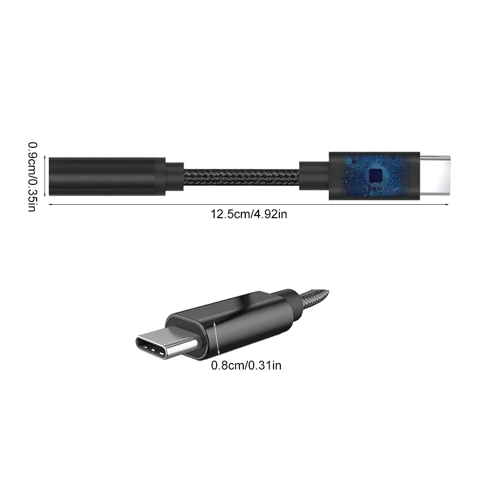 Универсальный адаптер для наушников с USB C на разъем 3 5 мм | Электроника