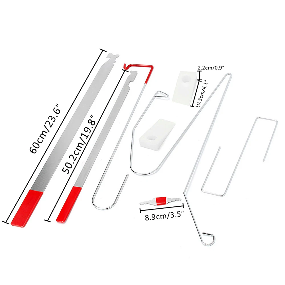 Горячая Новинка 9 шт. универсальный ключ для автомобильной двери Lost Lock Out