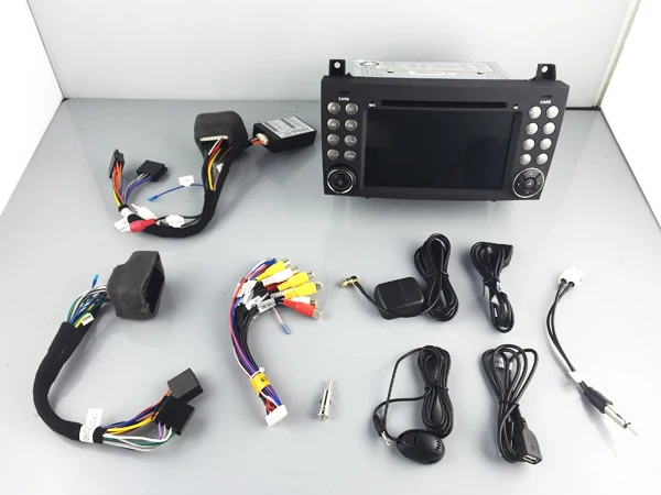 В наличии! Лучший PX5 Android 10 IPS автомобильный DVD для Benz R171 W171 SLK SLK200 4 Гб RAM + 32 8 Octa Core