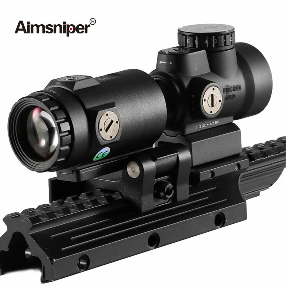 Trijcon MRO коллиматорный прицел 1x25 Red Dot 3x лупа комбо для охотничий тактический