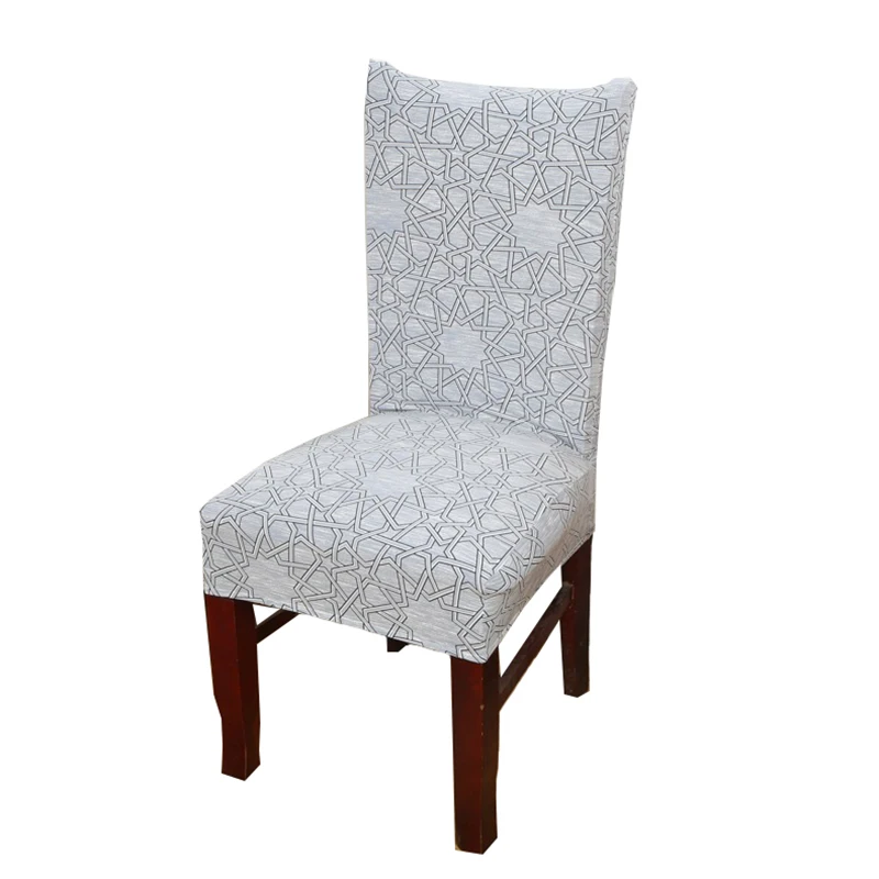 Винтажная столовая Универсальная крышка стула растягивающийся стул из