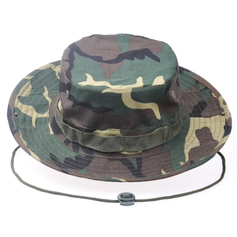 Camouflage Тактическая Кепка, уличная спортивная бейсболка, кепки с полосками, камуфляжная кепка, простая Военная армейская камуфляжная охотничья Кепка, кепка для мужчин, взрослая Кепка - Цвет: Camouflage