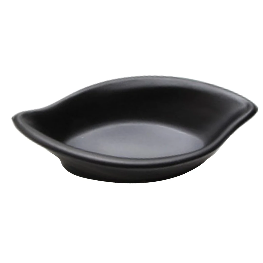 Пластиковая тарелка для соевого сахара варенья перца и соуса|Миски тарелки| |