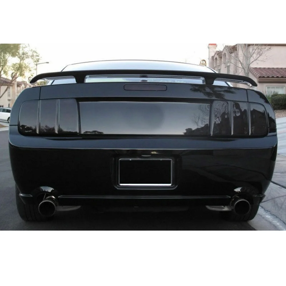 Пленка на лампу с пленкой блестящая черная темная тонированная фара задний