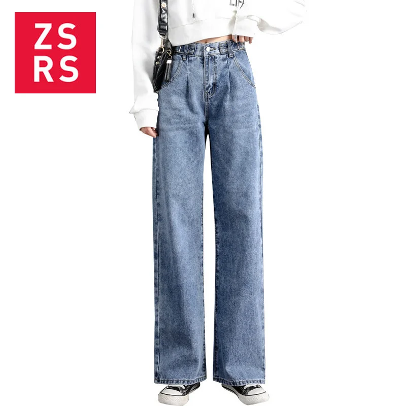 

Zsrs Fashion Women Mom Jeans Cowboy Long Trousers Boyfriend Stretch Jeans High Quality Cowboy Denim Pants plus size trousers