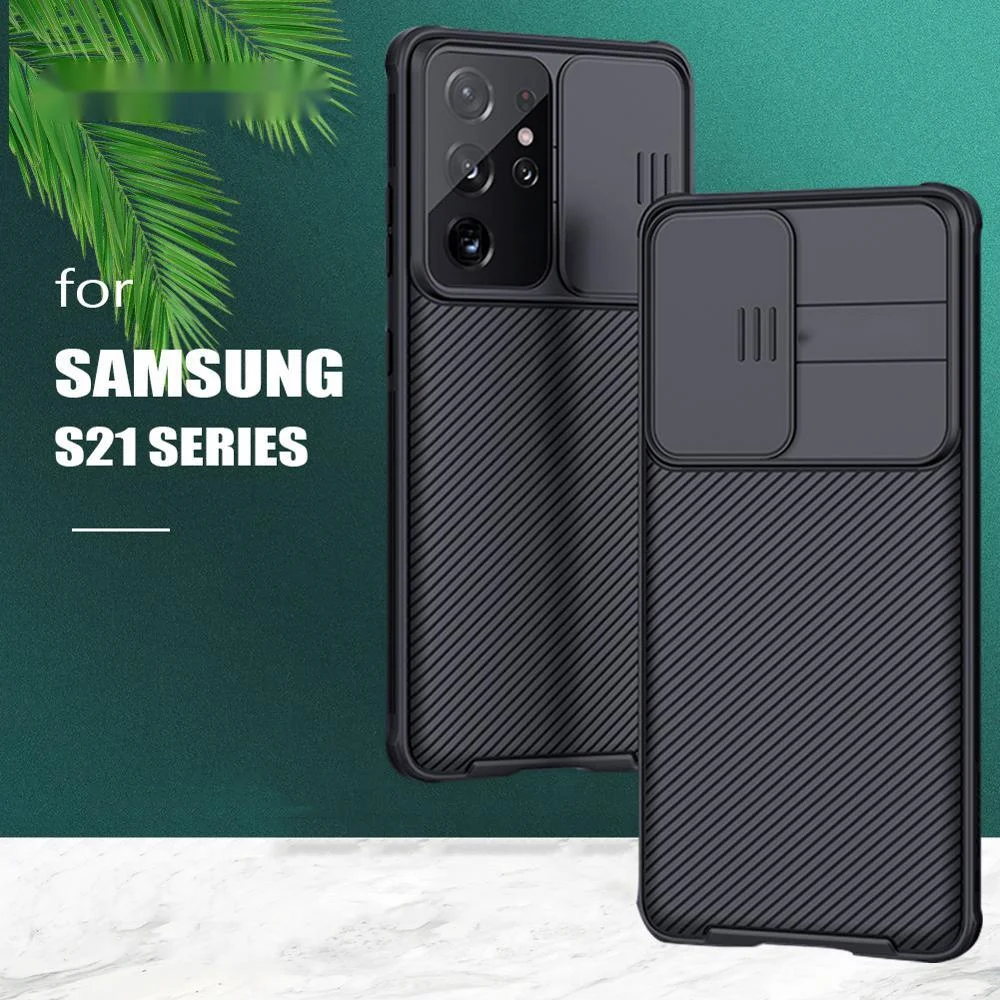 

for Samsung Galaxy S21 Ultra Case Nillkin CamShield Slide Camera Frosted Shield Textured Cover for Samsung Galaxy S21 Plus FE 5G