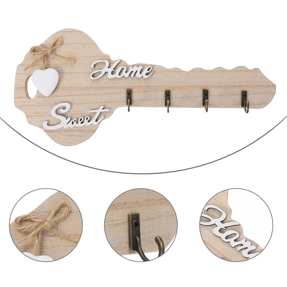 

1pc Novel Wall Storage Hook Key Hanger Door Hook Hotel Wall Hanging Hook