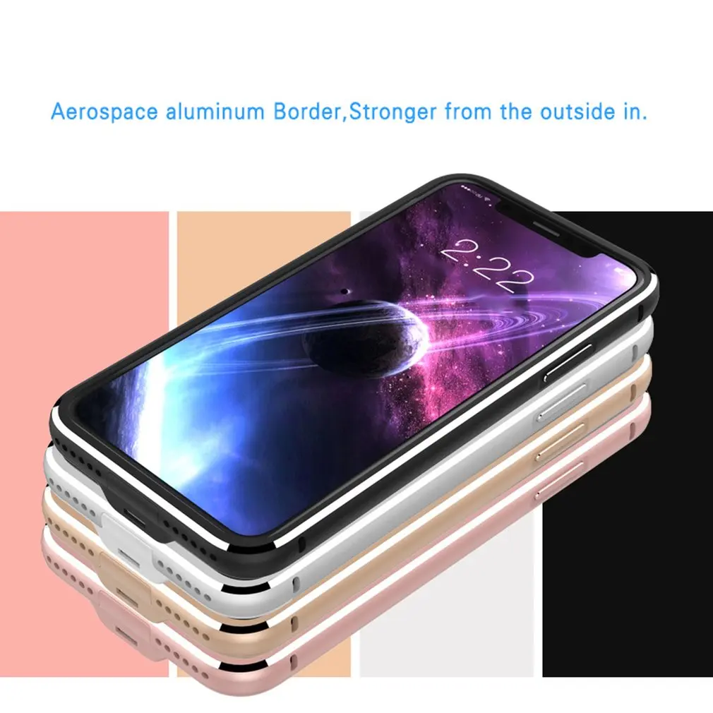 Беспроводной 5000 мАч задняя крышка чехол со встроенным устройством для зарядки