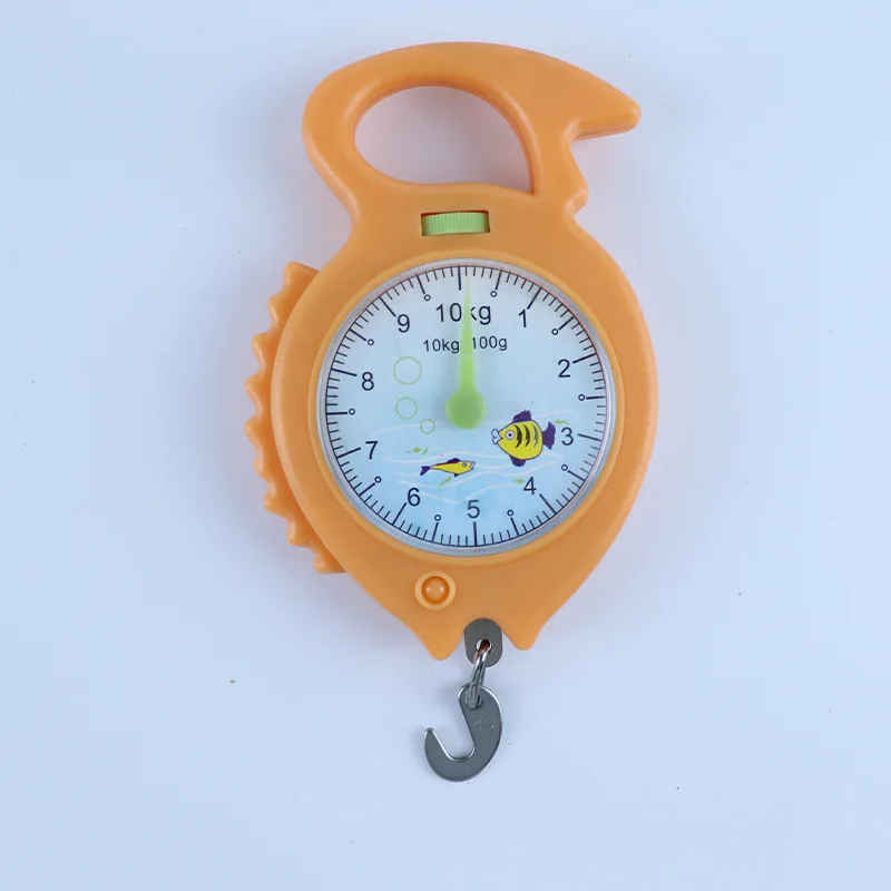Портативные мини весы в форме рыбы механические портативные с крючком оптовая